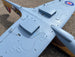 XFLY SUPERMARINE SPITFIRE MKIX BROWN 1200MM NO LANDING GEAR WITHOUT TX/RX/BAT