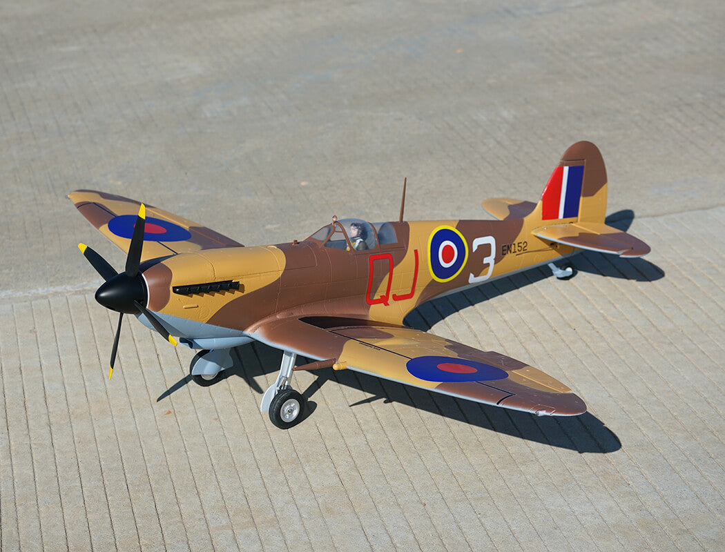 XFLY SUPERMARINE SPITFIRE MKIX BROWN 1200MM WITHOUT TX/RX/BATT