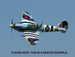 XFLY SUPERMARINE SPITFIRE MKIX BARE FOAM 1200MM WITHOUT TX/RX/BAT