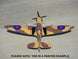 XFLY SUPERMARINE SPITFIRE MKIX BARE FOAM 1200MM WITHOUT TX/RX/BAT