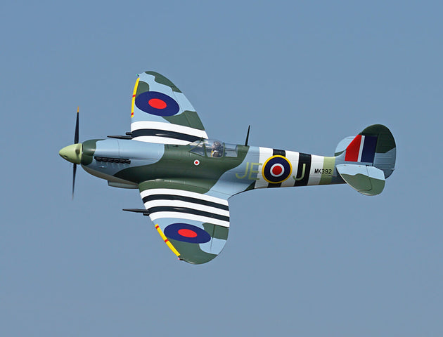 XFLY SUPERMARINE SPITFIRE MKIX GREEN 1200MM WITHOUT TX/RX/BATT