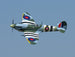 XFLY SUPERMARINE SPITFIRE MKIX GREEN 1200MM WITHOUT TX/RX/BATT