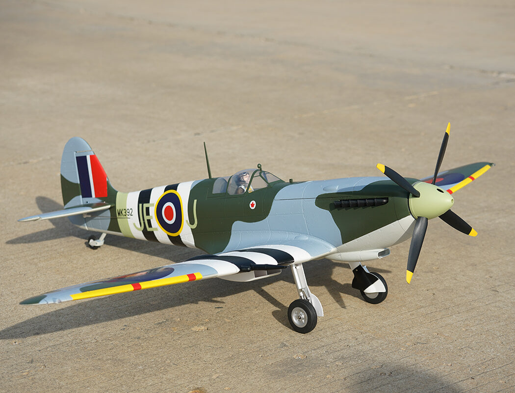 XFLY SUPERMARINE SPITFIRE MKIX GREEN 1200MM WITHOUT TX/RX/BATT