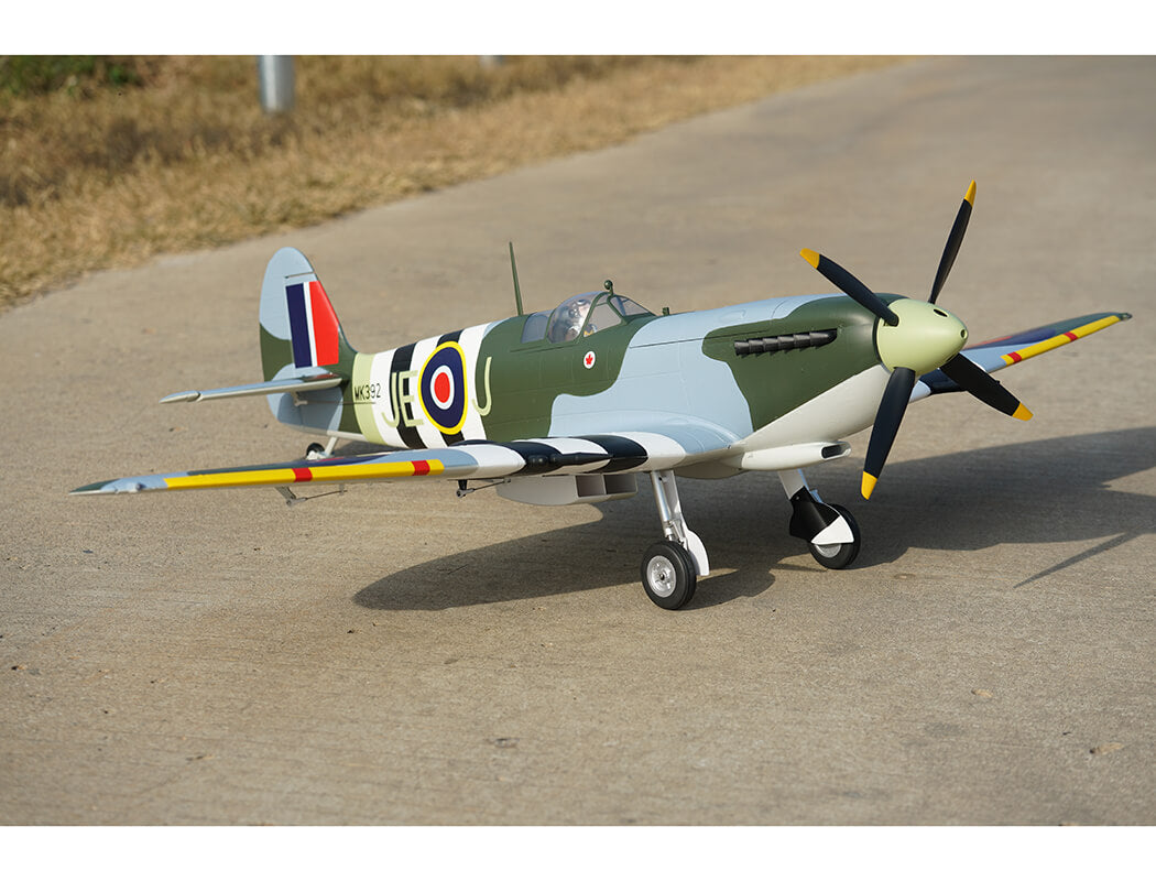 XFLY SUPERMARINE SPITFIRE MKIX GREEN 1200MM WITHOUT TX/RX/BATT