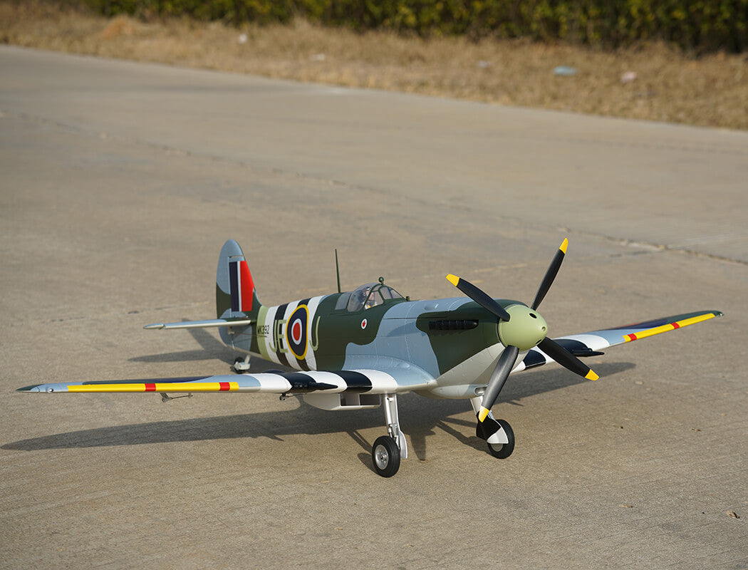 XFLY SUPERMARINE SPITFIRE MKIX GREEN 1200MM WITHOUT TX/RX/BATT