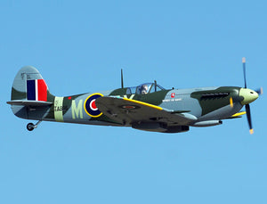 XFLY SUPERMARINE SPITFIRE MKIX SPIRIT 1200MM WITHOUT TX/RX/BATTERY