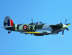 XFLY SUPERMARINE SPITFIRE MKIX SPIRIT 1200MM WITHOUT TX/RX/BATTERY