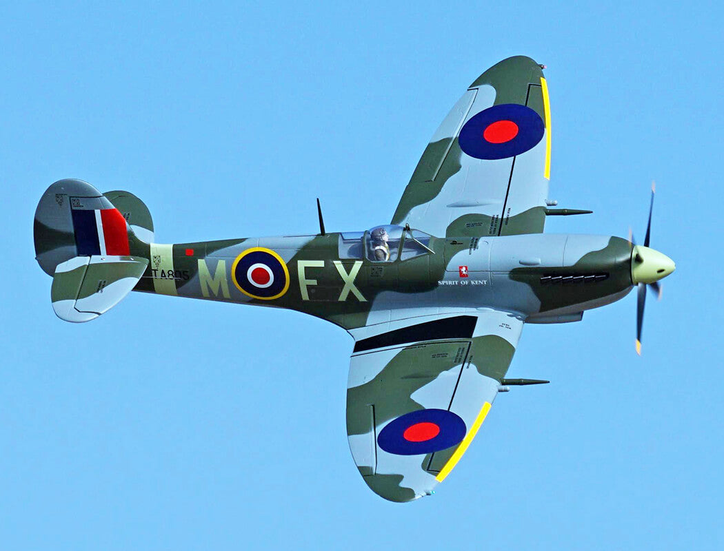 XFLY SUPERMARINE SPITFIRE MKIX SPIRIT 1200MM WITHOUT TX/RX/BATTERY