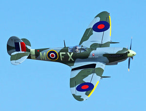 XFLY SUPERMARINE SPITFIRE MKIX SPIRIT 1200MM WITHOUT TX/RX/BATTERY