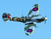XFLY SUPERMARINE SPITFIRE MKIX SPIRIT 1200MM WITHOUT TX/RX/BATTERY