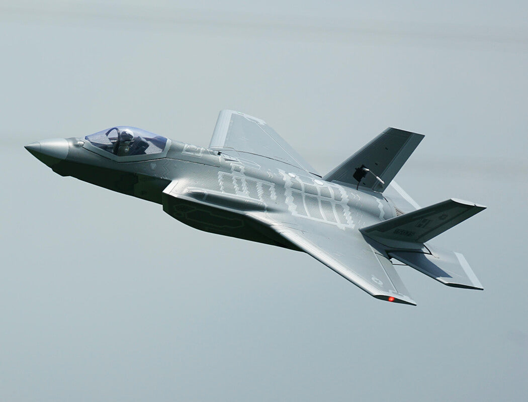 XFLY 64MM F-35 LIGHTNING EDF 750MM NO RETRACT WITHOUT TX/RX/BATT