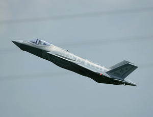 XFLY 64MM F-35 LIGHTNING EDF 750MM NO RETRACT WITHOUT TX/RX/BATT