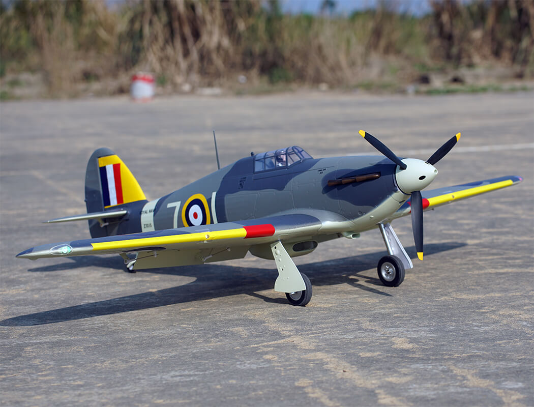 XFLY HAWKER SEA HURRICANE MK1 GREY/GREEN 1200MM PNP