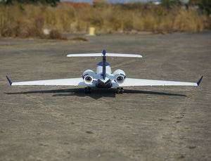XFLY TWIN 40MM J-65 EDF BUSINESS JET PNP - BLUE