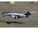 XFLY TWIN 40MM J-65 EDF BUSINESS JET PNP - BLUE