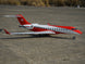 XFLY TWIN 40MM J-65 EDF BUSINESS JET PNP - RED