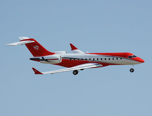 XFLY TWIN 40MM J-65 EDF BUSINESS JET PNP - RED