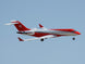 XFLY TWIN 40MM J-65 EDF BUSINESS JET PNP - RED