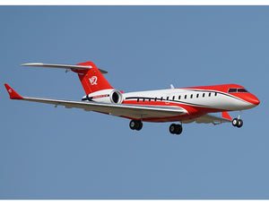 XFLY TWIN 40MM J-65 EDF BUSINESS JET PNP - RED