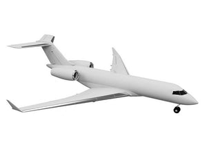 XFLY TWIN 40MM J-65 EDF BUSINESS JET PNP - WHITE