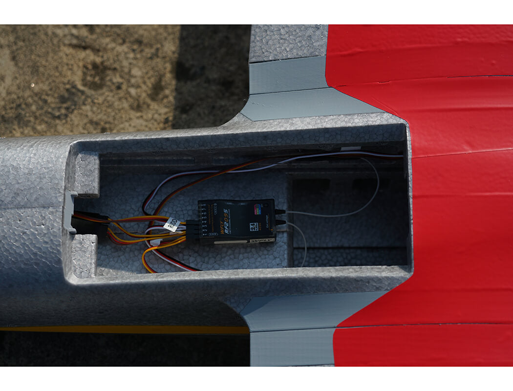 XFLY X1500 LONG ENDURANCE FPV PNP WITHOUT TX/RX/BATTERY - RED