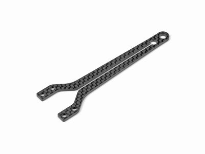 X4 GRAPHITE UPPER DECK - SPLIT FRONT - 2.0MM - RC Hobby Product