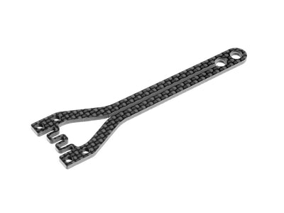 X4A'23 GRAPHITE UPPER DECK - SPLIT FRONT - 2.0MM - RC Hobby Product