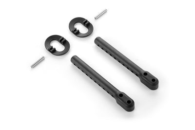 COMPOSITE REAR 6MM ADJUSTABLE BODY MOUNT SET - RC Hobby Product