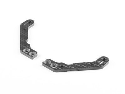 X4F'24 GRAPHITE BODY POST HOLDER (L+R) - RC Hobby Product