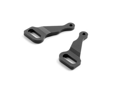 X4F ALU FRONT STEERING PLATE - INNER SHOCK POSITION - SWISS 7075 T6 (L+R) - RC Hobby Product