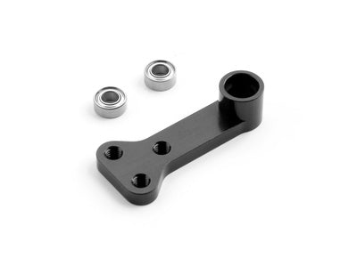 X4F ALU SERVO SAVER ARM - BLACK - SWISS 7075 T6 - RC Hobby Product