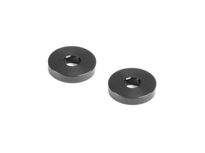 ALU SHIM 3x10x2.0MM - BLACK (2) - RC Hobby Product