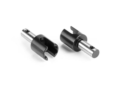 STEEL GEAR DIFF BB DRIVESHAFT ADAPTER - HUDY SPRING STEELâ„¢ (2) - RC Hobby Product