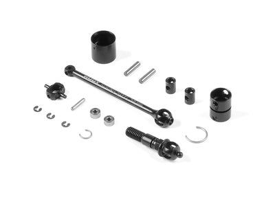 X4 ECS BB SC DRIVE SHAFT 58MM - HUDY SPRING STEELâ„¢ - COMPLETE SET - RC Hobby Product