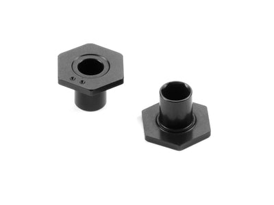 X4 ALU WHEEL HUB - SPRING CLIP - OFFSET -0.5MM - SWISS 7075 T6 (2) - RC Hobby Product