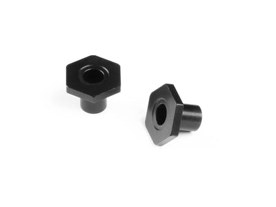 X4 ALU WHEEL HUB - SPRING CLIP - SWISS 7075 T6 (2) - RC Hobby Product