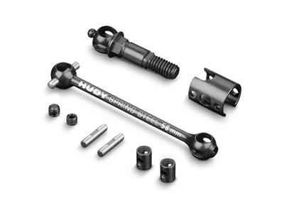 X4 ECS DRIVE SHAFT 58MM - HUDY SPRING STEELâ„¢ - SET - RC Hobby Product