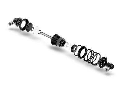 XLP ALU SHOCK ABSORBER-SET - BLACK (2) - RC Hobby Product