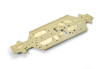 XB2'22 ALU CHASSIS WITH BENT SIDES - SWISS 7075 T6 - 2.5MM - RC Hobby Product