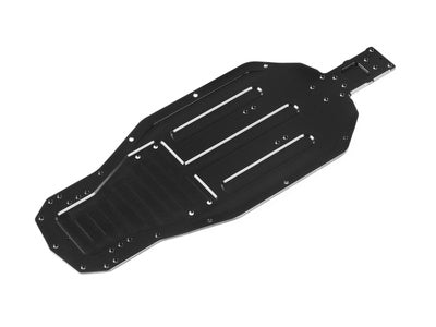 XB2'23 ALU CHASSIS WITH BENT SIDES - SWISS 7075 T6 - 2.5MM - RC Hobby Product