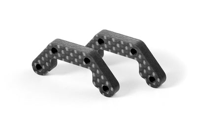 XT2 GRAPHITE REAR SHOCK TOWER EXTENSION 4.0MM (2)