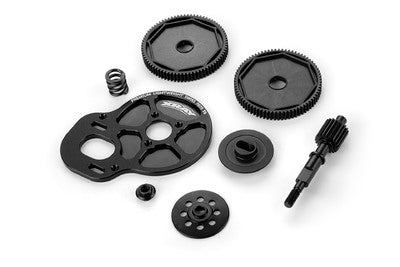 SHORT 2-PAD SLIPPER CLUTCH SET - SHOCKS IN FRONT - RC Hobby Product