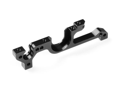 ALU LOWER BULKHEAD FRONT - RIGHT - BLACK - SWISS 7075 T6 - RC Hobby Product