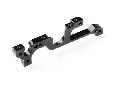 ALU LOWER BULKHEAD FRONT - LEFT - BLACK - SWISS 7075 T6 - RC Hobby Product
