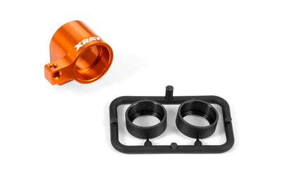 ALU FRONT MIDDLE SHAFT HOLDER - ORANGE - SET - RC Hobby Product