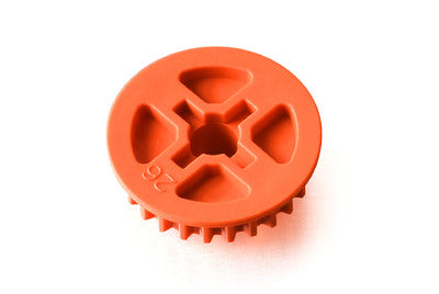 LOW FRICTION COMPOSITE BELT PULLEY 26T - MID-SIDE - GRAPHITE - RC Hobby Product