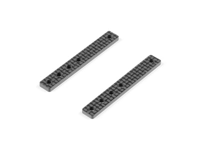 X8 GRAPHITE FRONT CHASSIS BRACE (2) - RC Hobby Product
