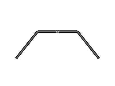 ANTI-ROLL BAR REAR 2.8 MM - RC Hobby Product