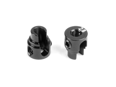 ALU CUTTED ANTI-ROLL BAR COLLAR o2.8 - BLACK (2) - RC Hobby Product