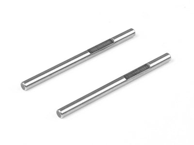 FRONT UPPER INNER PIVOT PIN WITH FLAT SPOT (2) - RC Hobby Product